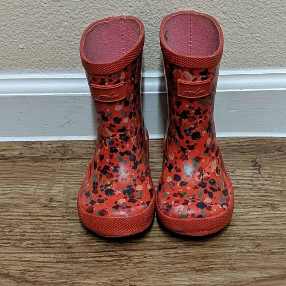 Joules Rainboots size 8 US